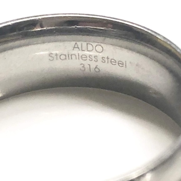 Aldo men's stainless steel ring - Picture 5 of 6